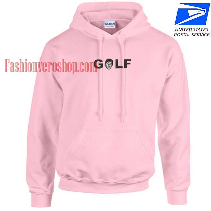 pink golf hoodie