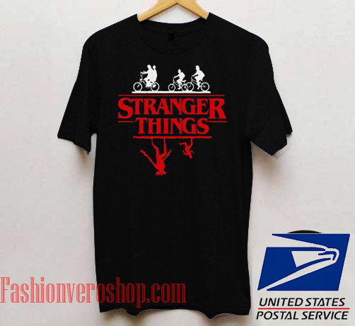 Stranger Things Bike Rides Unisex adult T shirt
