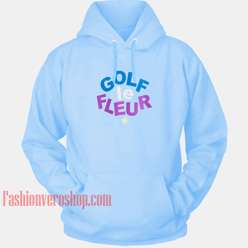 golf le fleur hoodie blue