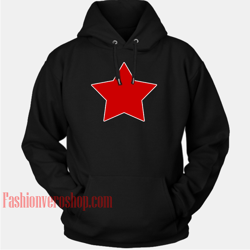 red star hoodie