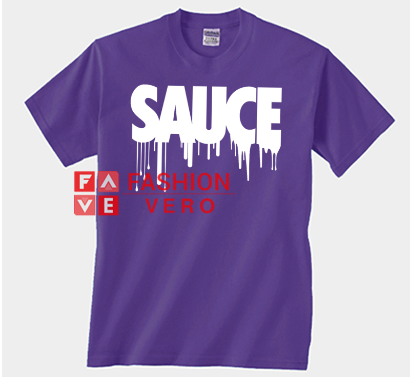 Sauce Logo Unisex adult T shirt cheap for men and women