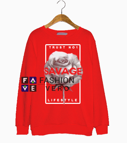 savage rose hoodie