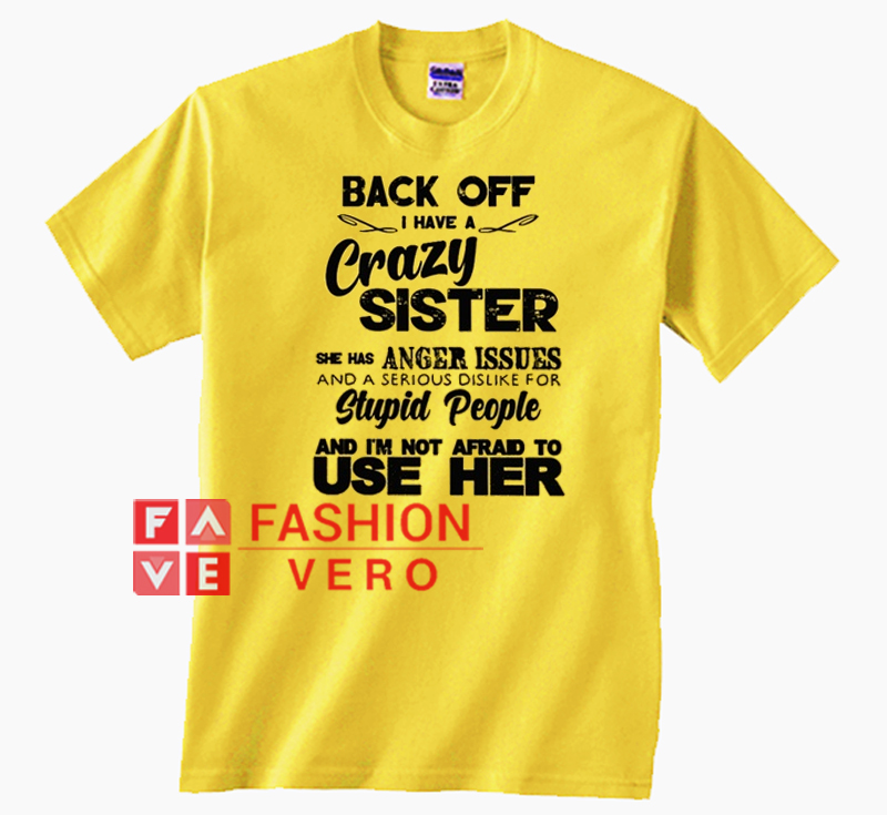 crazy sister t shirt