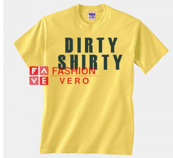Dirty Shirty Light Yellow Unisex adult T shirt