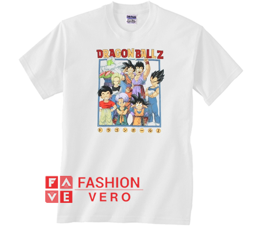 Dragon Ball Z Squad Group Unisex Adult T Shirt