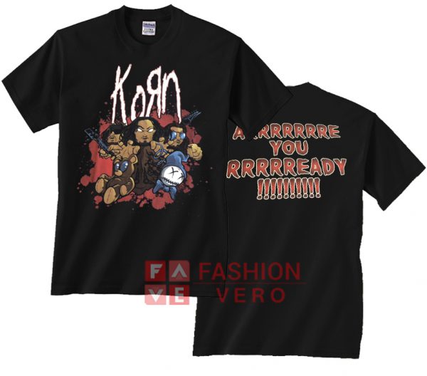 Korn Are You Ready shirt
