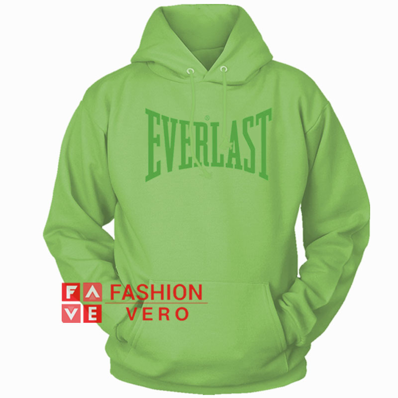Everlast Green Logo Hoodie - Unisex Adult Clothing