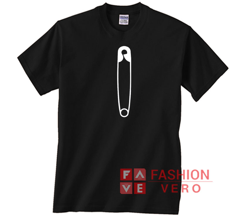 Safety Pin Unisex adult T shirt