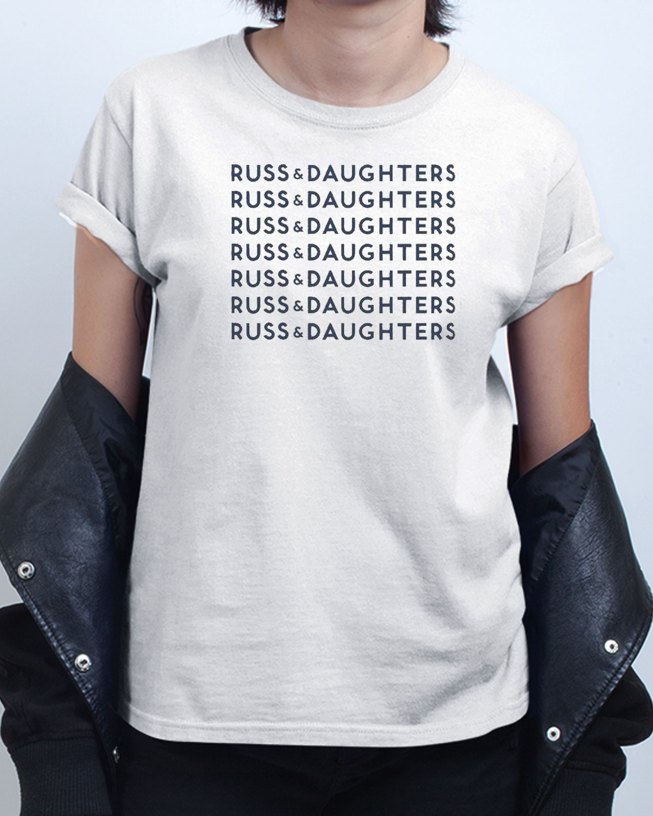 Russ And Daughters logo T shirt