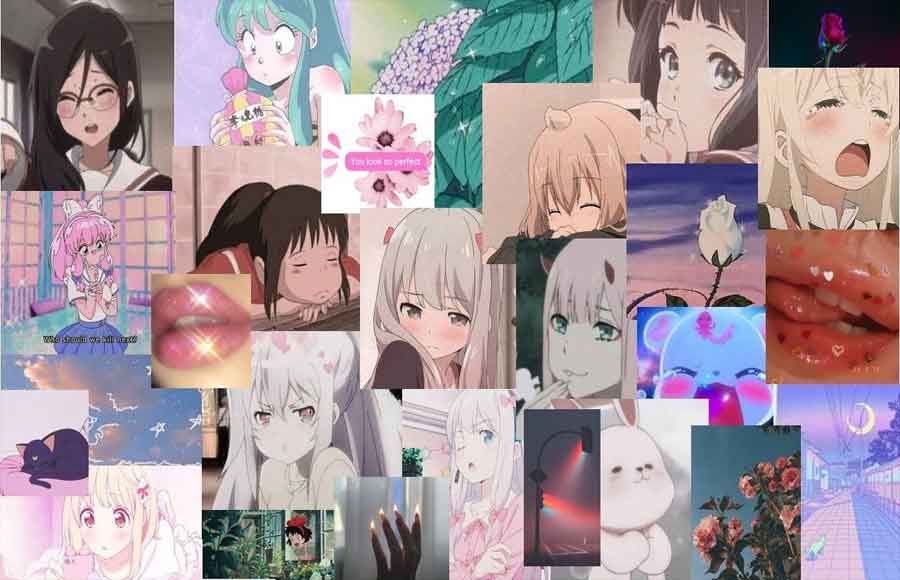 anime collage