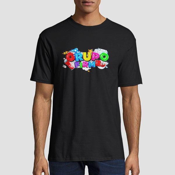 Buy Grupo Firme Logo Color Shirt Cheap